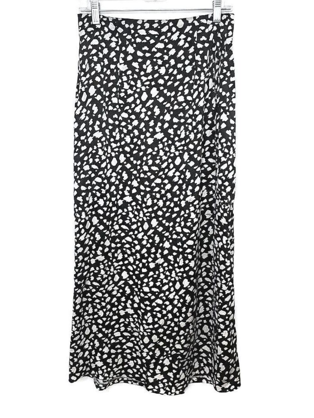 Vintage Doncaster Silks 1005 Silk Faux Wrap Midi Skirt Lined Side Zip Size 10